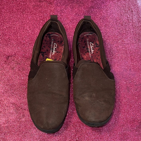 Clarks Shoes - Clarks Men's Dark Brown Slip-On Loafers